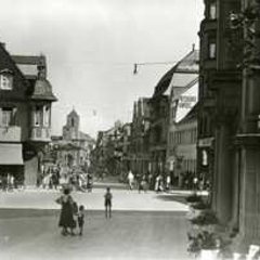 Altes Bild der Wormser Straße