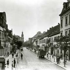 Altes Bild der Wormser Straße