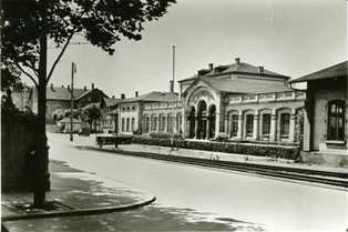 Altes Bild der Bahnhofstraße