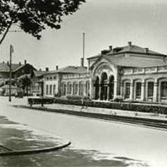 Altes Bild der Bahnhofstraße