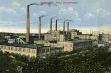 Ansichtsbild einer alten Fabrik