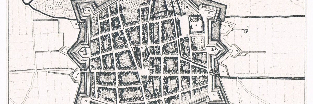 Kupferstich der Festung Frankenthal