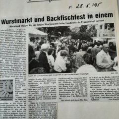 Alter Zeitungsartikel