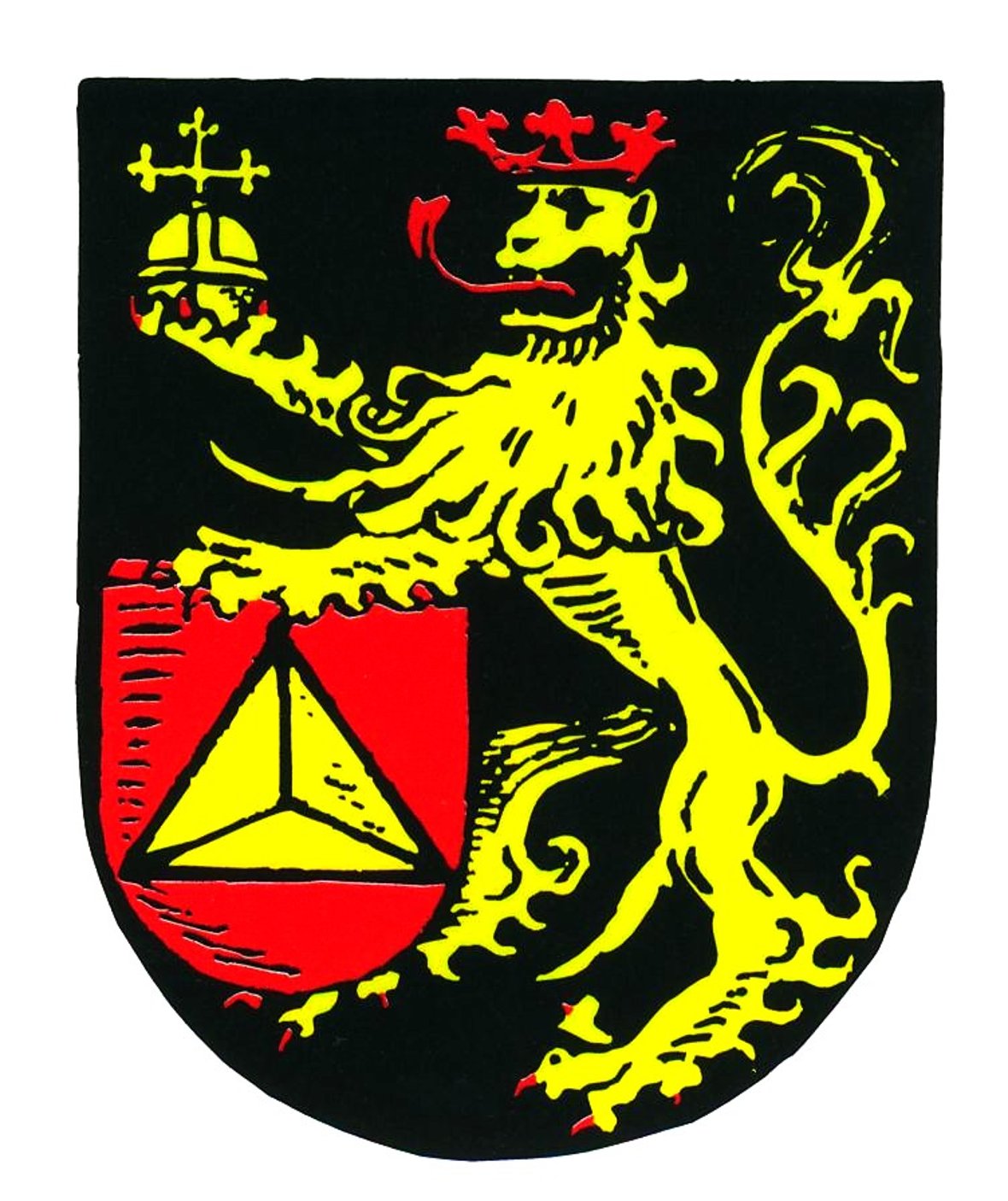 Das Bild zeigt das Wappen der Stadt Frankenthal (Pfalz)