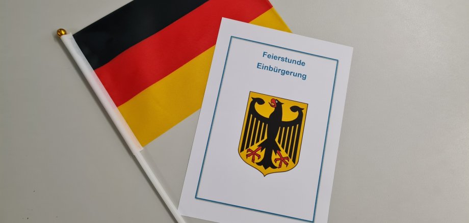Feierstunde zur Einbürgerung