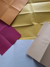 Wahlzettel in verschiedenen Farben