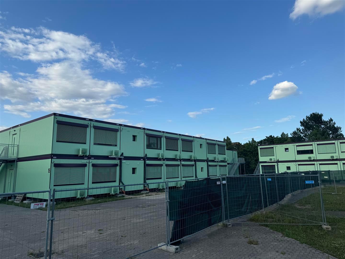 Flüchtlingsunterkunft Festplatz