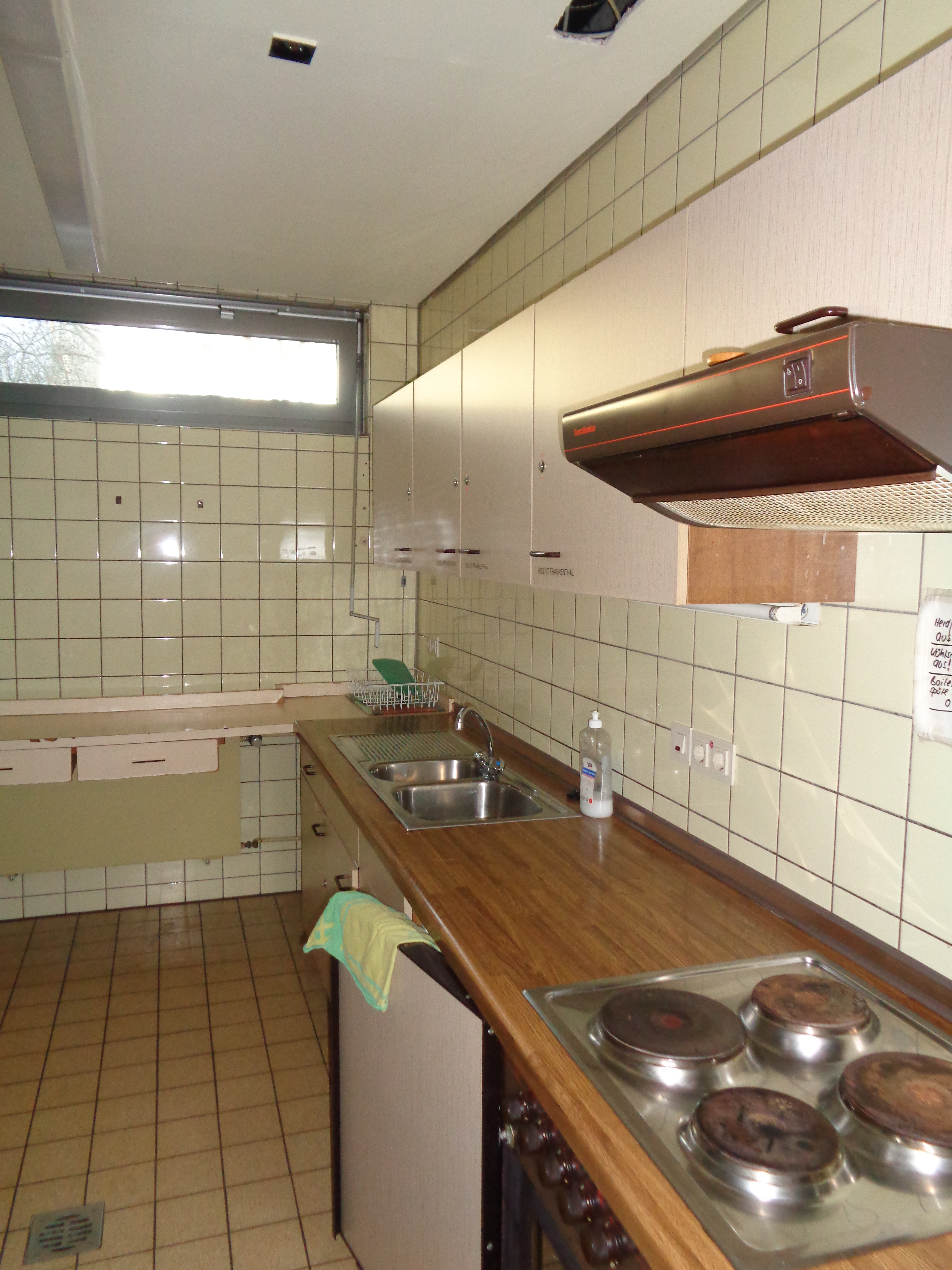 Küche der Sporthalle Andreas-Albert-Schule