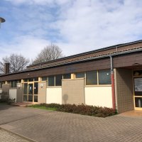 Eingang der Eichwiesenhalle