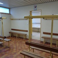 Umkleide der Eichwiesenhalle