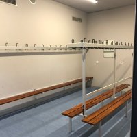 Umkleide der Isenachsporthalle