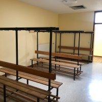 Umkleide der Sporthalle Pestalozzischule