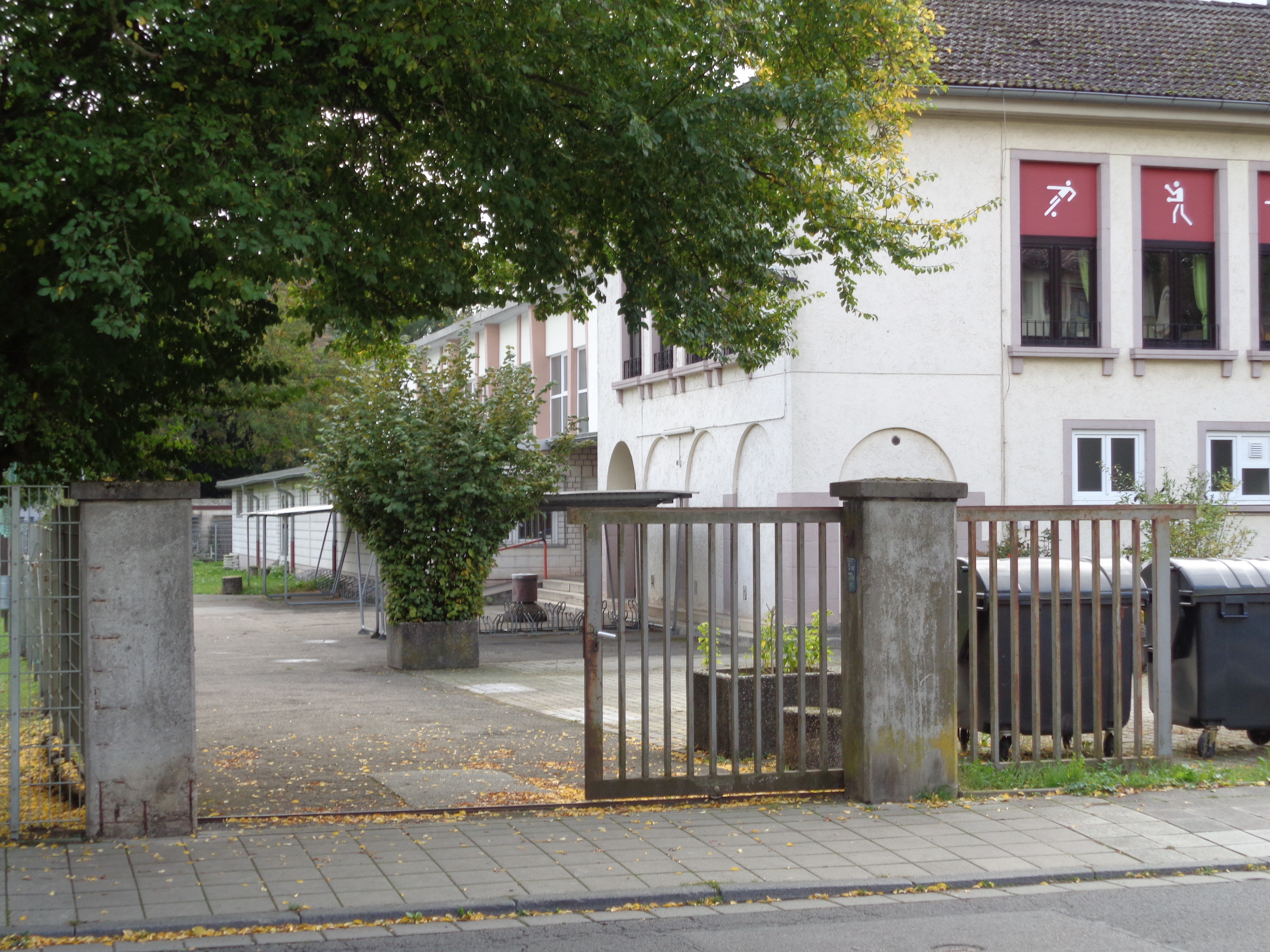 Zugang über Nachtweideweg Ostparkstadion 