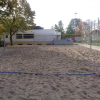 Beachvolleyballfeld am Sportplatz Flomersheim