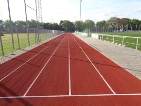 Sprintbahn am Sportplatz Mörsch