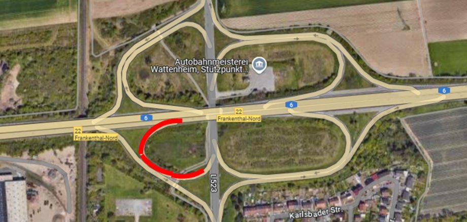 Satellitenbild A6/L523