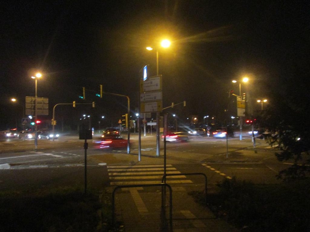 Kreuzung_Europaring_früher floss die Isenach, heute der Verkehr