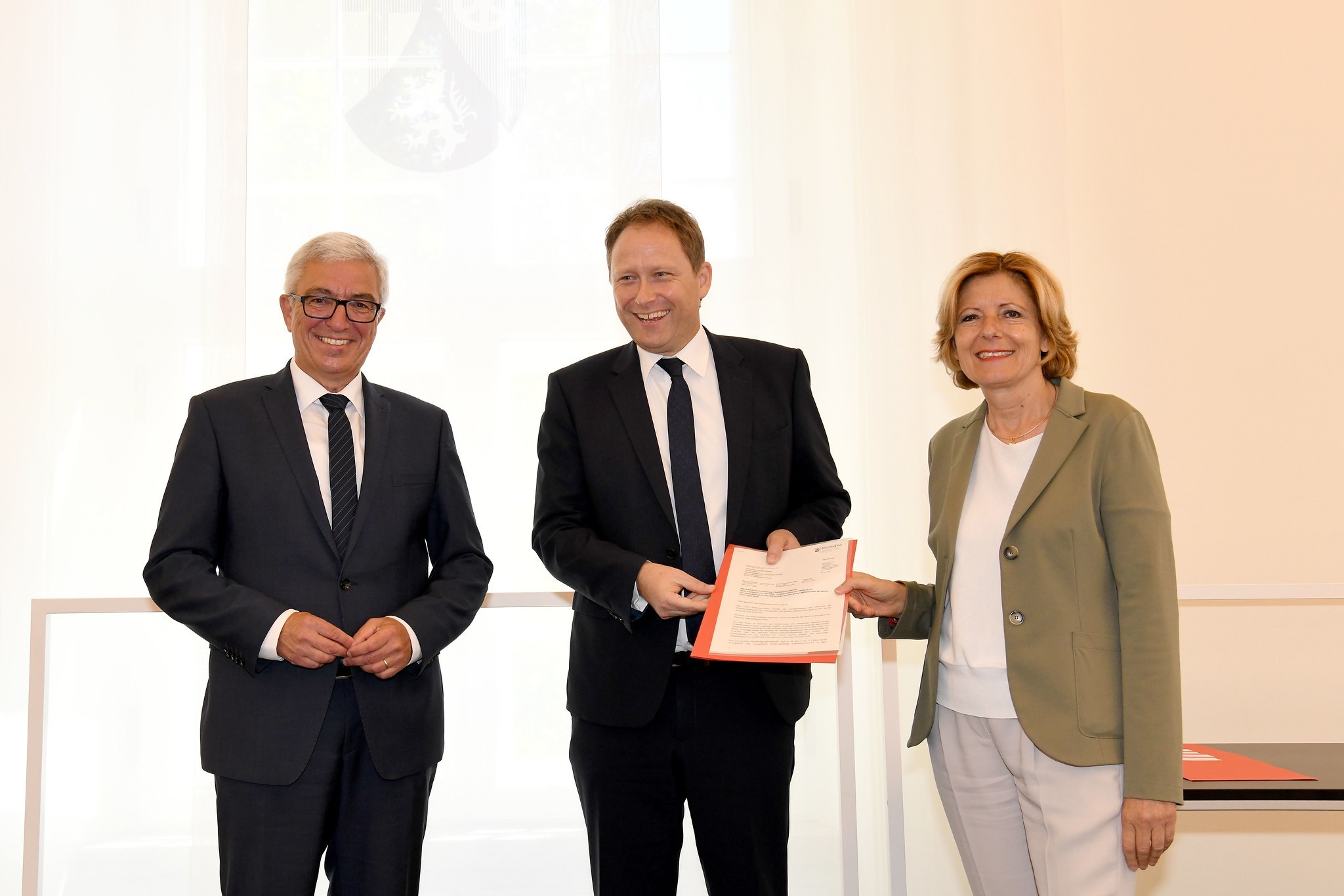 Förderbescheidübergabe Landesinitiative zur Stärkung der Investitionsfähigkeit_jul22