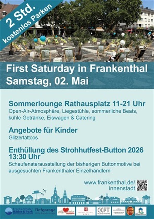 First Saturday 02.05. Sommerlounge