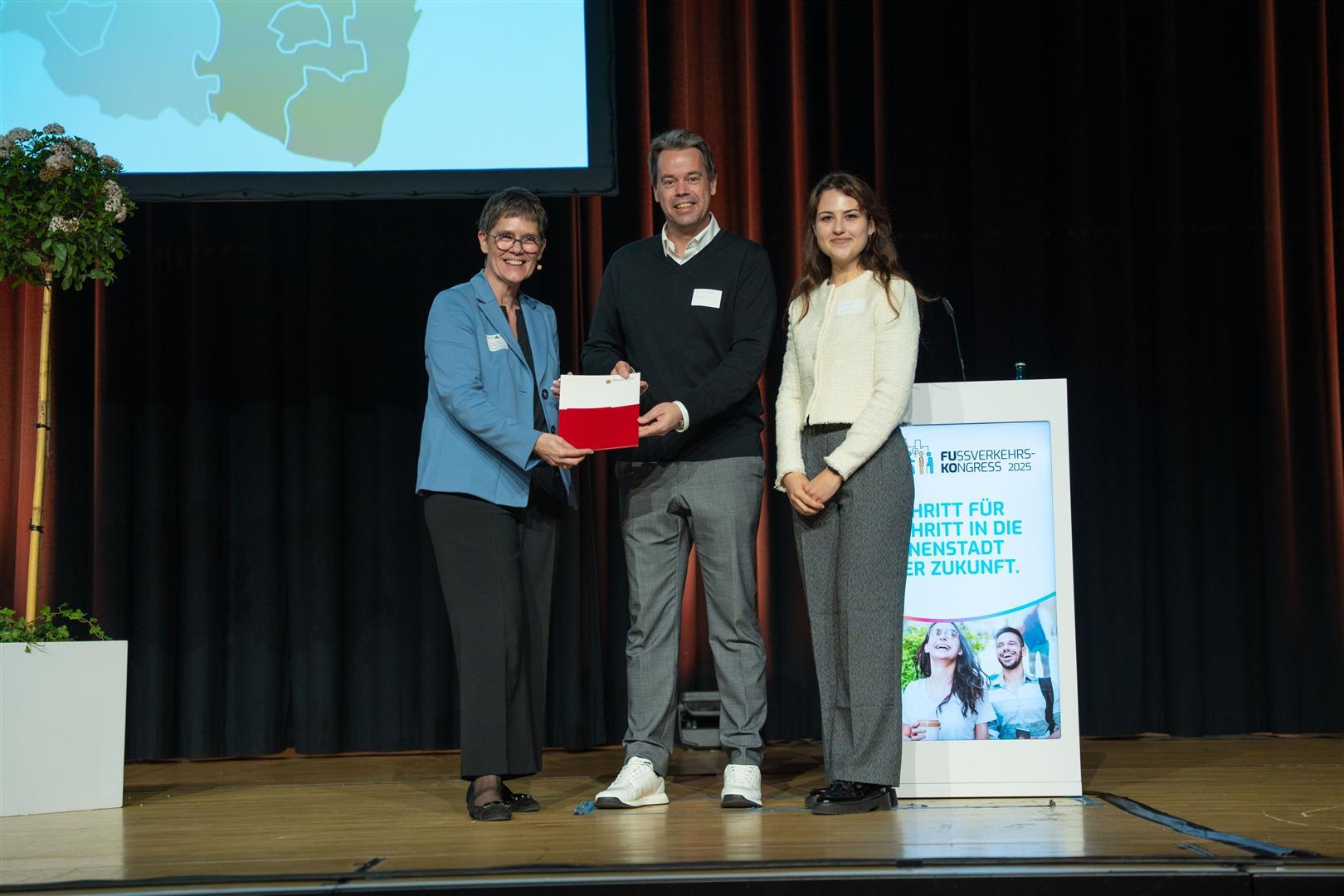 Urkundenübergabe Fußverkehrs-Check