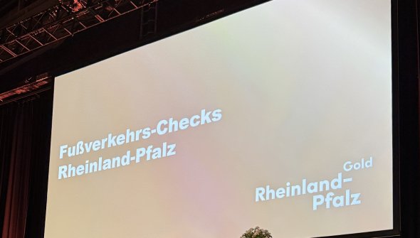 Fußverkehrscheck, Tag der Urkundenübergabe Fußverkehrscheck, Tag der Urkundenübergabe