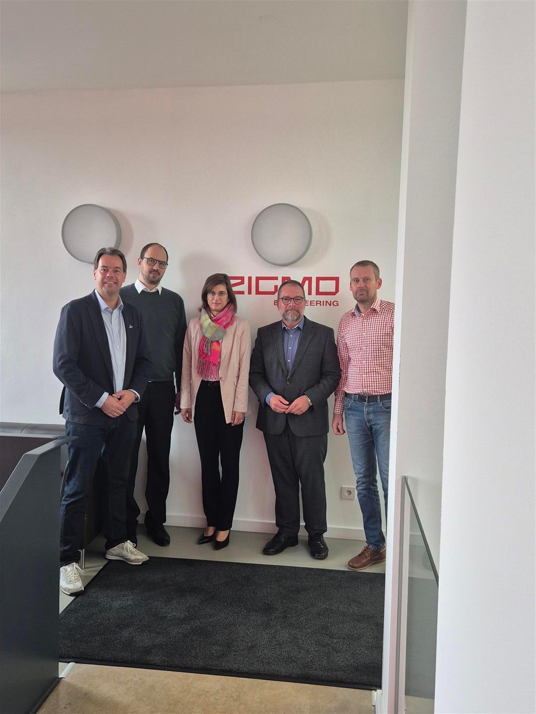 Unternehmensbesuch Zigmo engineering GmbH