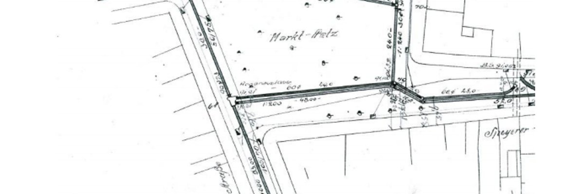 Kanalbestandsplan in Frankenthal