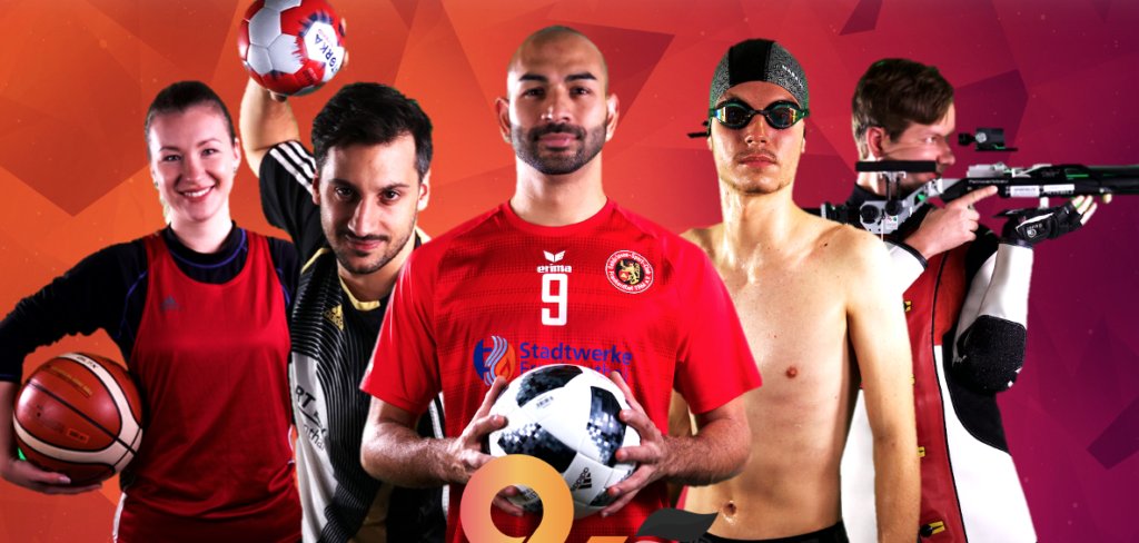 Plakat einer Sportveranstaltung