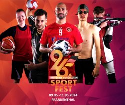 Plakat einer Sportveranstaltung