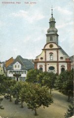 St. Dreifaltigkeit am Marktplatz, heute Rathausplatz.
