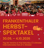 Deckblatt Flyer Herbstspektakel 