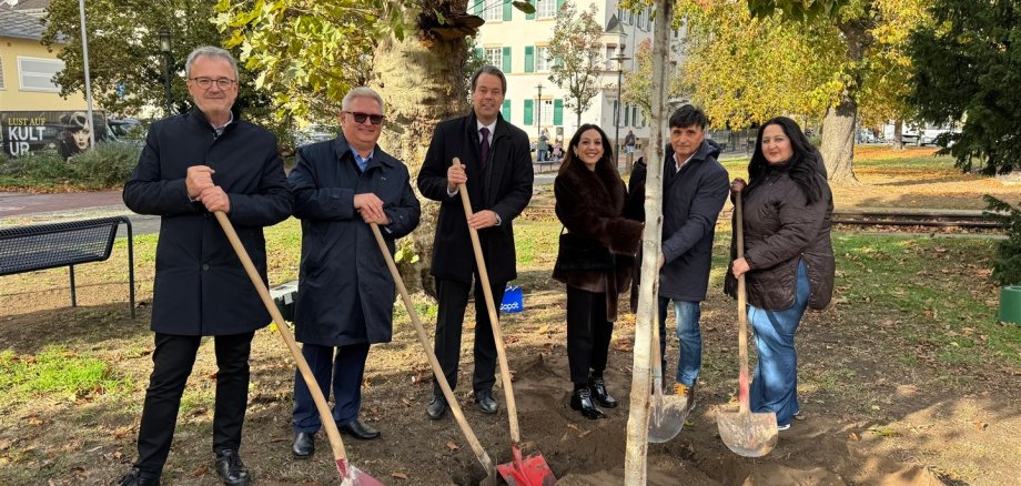 Baum der Partnerstädte