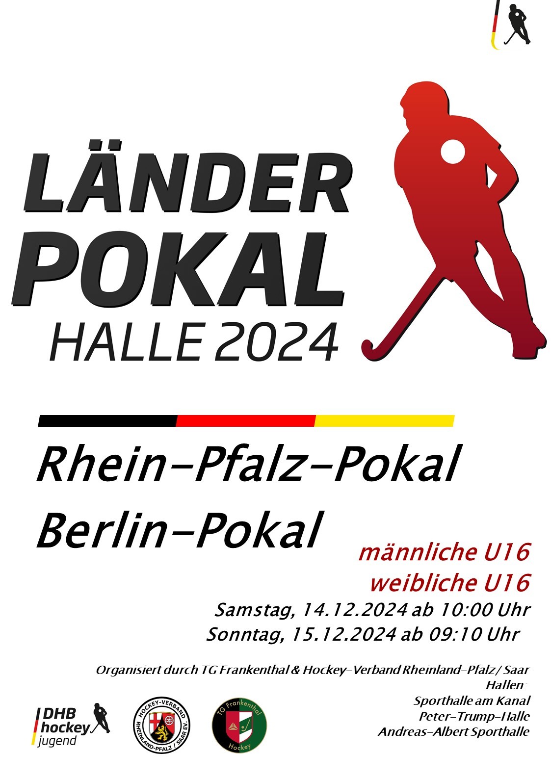 Plakat Länderpokal 2024