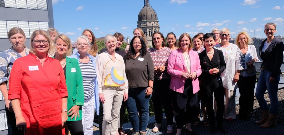 Gruppenfoto der kommunalen Frauen– und Gleichstellungsbeauftragten