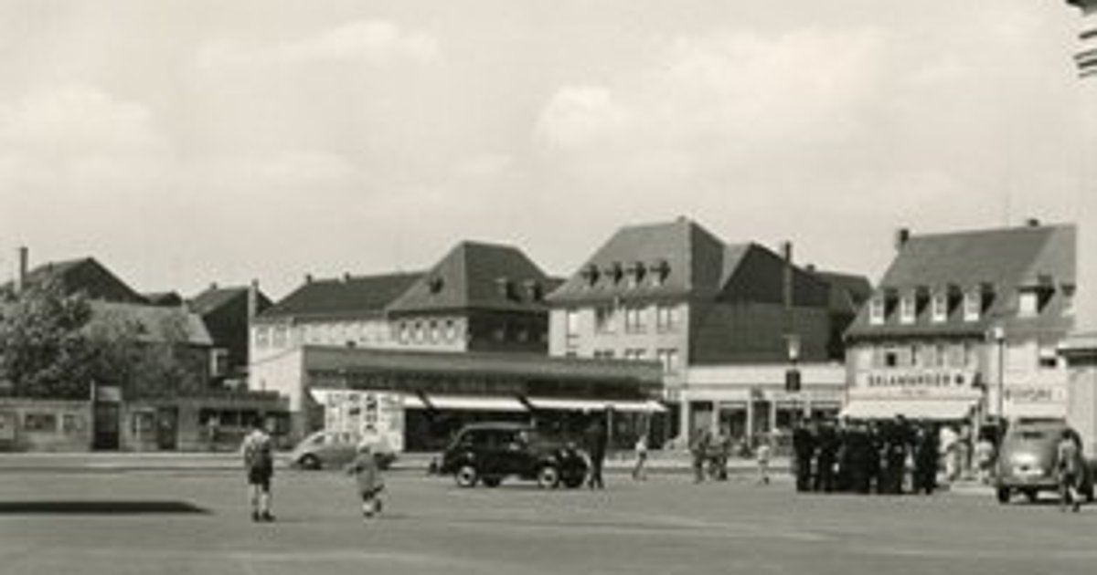 Neue Fotos aus den  50er  Jahren  Stadt  Frankenthal