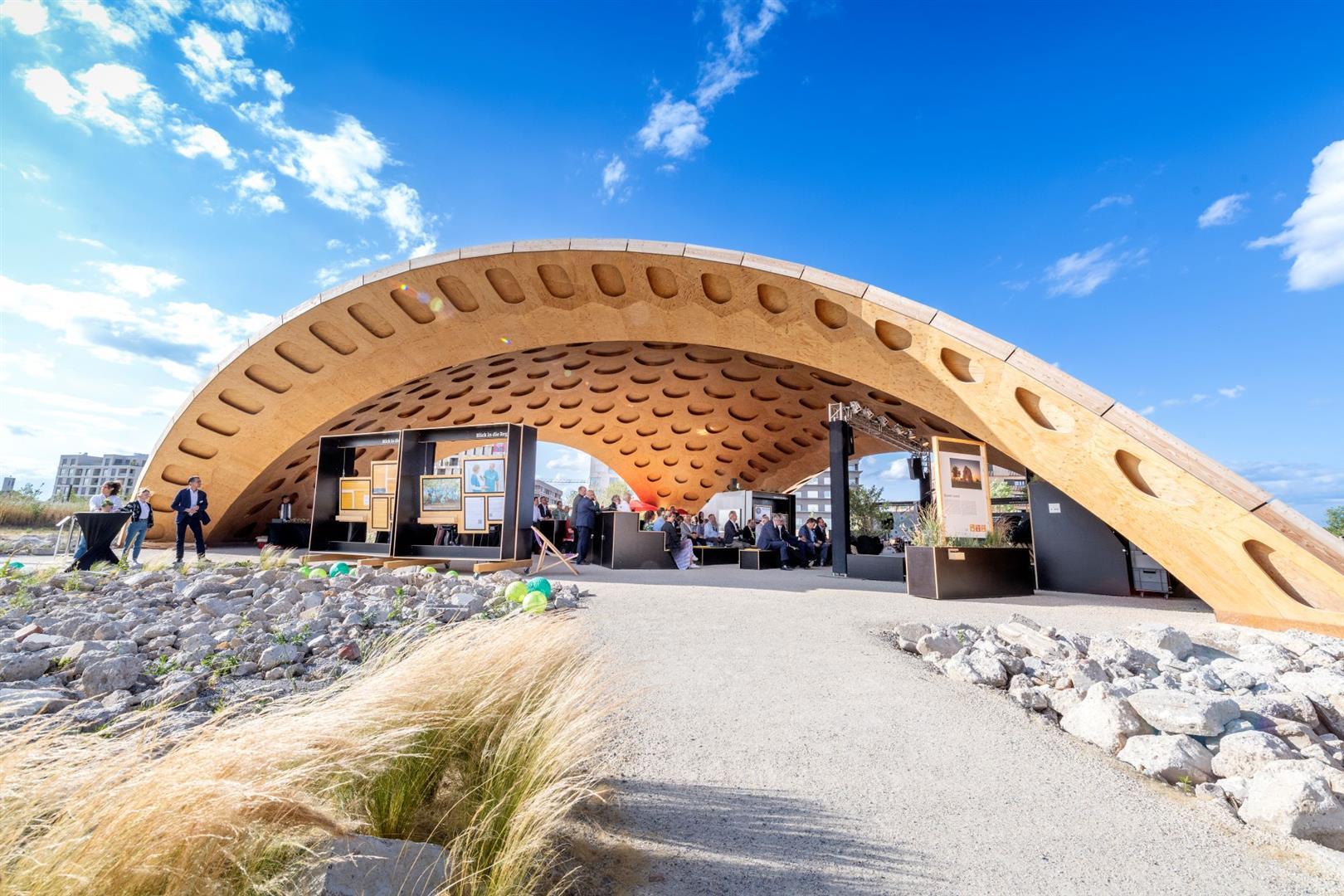 Pavillon der MRN auf der BUGA