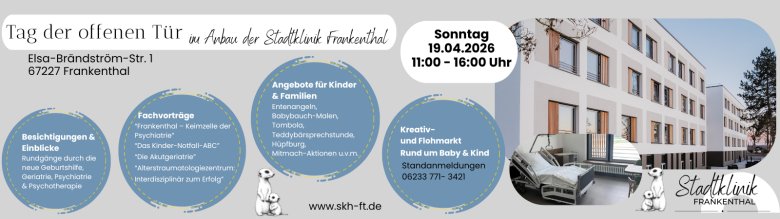 Banner Tag der offenen Tür Klinik