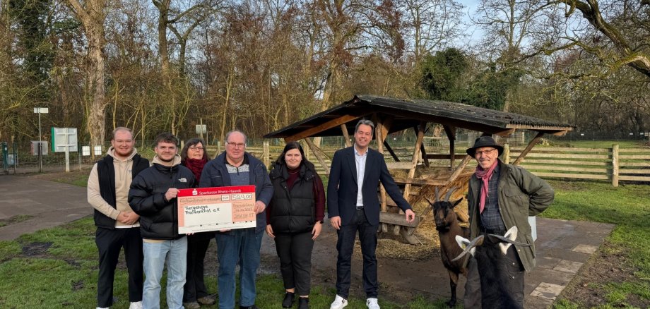 Spendenübergabe Azubis