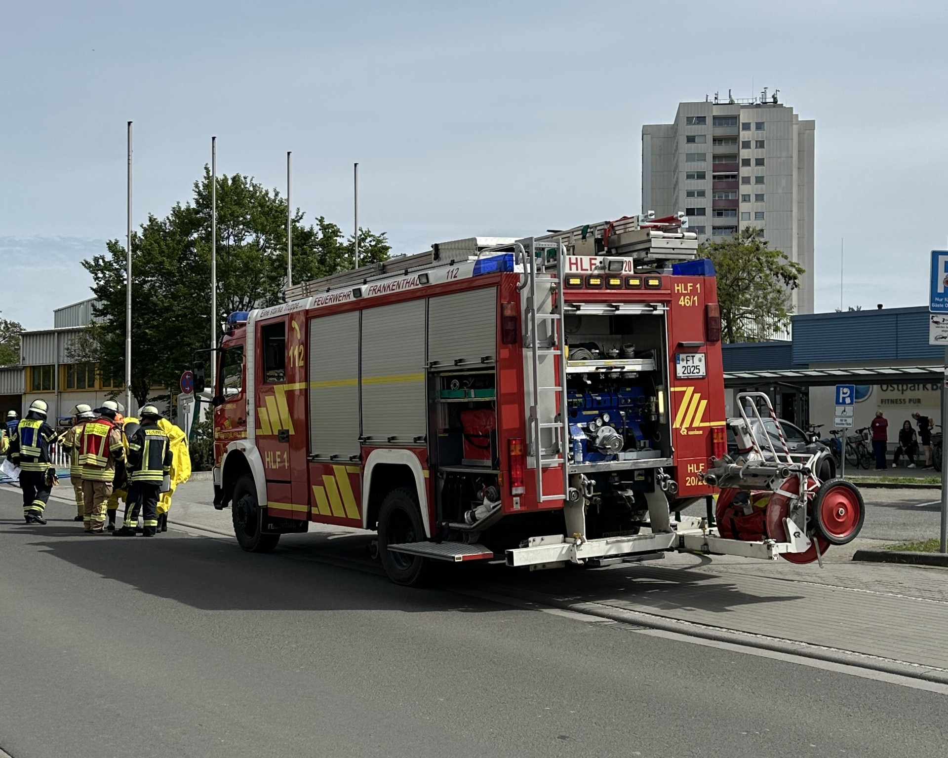 Einsatz Feuerwehr OstparkBad
