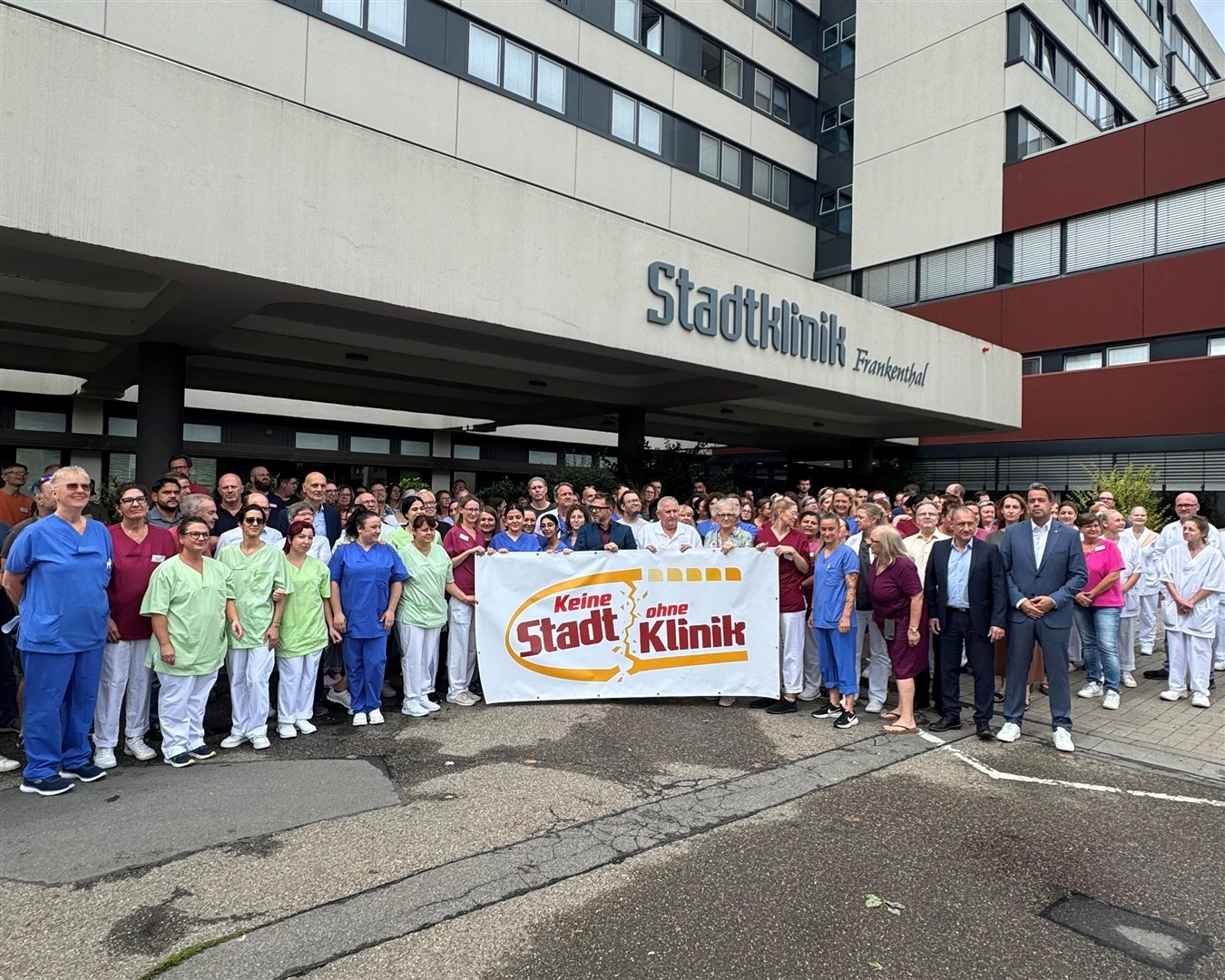 Stadtklinik Gruppenfoto Personal