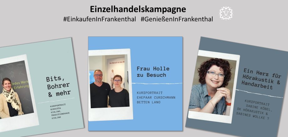 Einzelhandelskampagne #EinkaufenInFrankenthal 