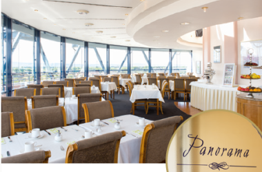 Sie sehen das Panorama Cafe Victors Residenz