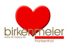 Birkenmeier Logo mit Herz in der Mitte