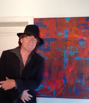 Bernhard Röhrenbeck Foto mit dem Künstler