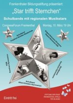 Das Bild zeigt das Plakat "Star trifft Sternchen".