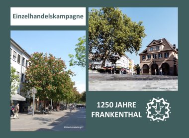 Einzelhandelskampagne Frankenthal #EinkaufenInFrankenthal